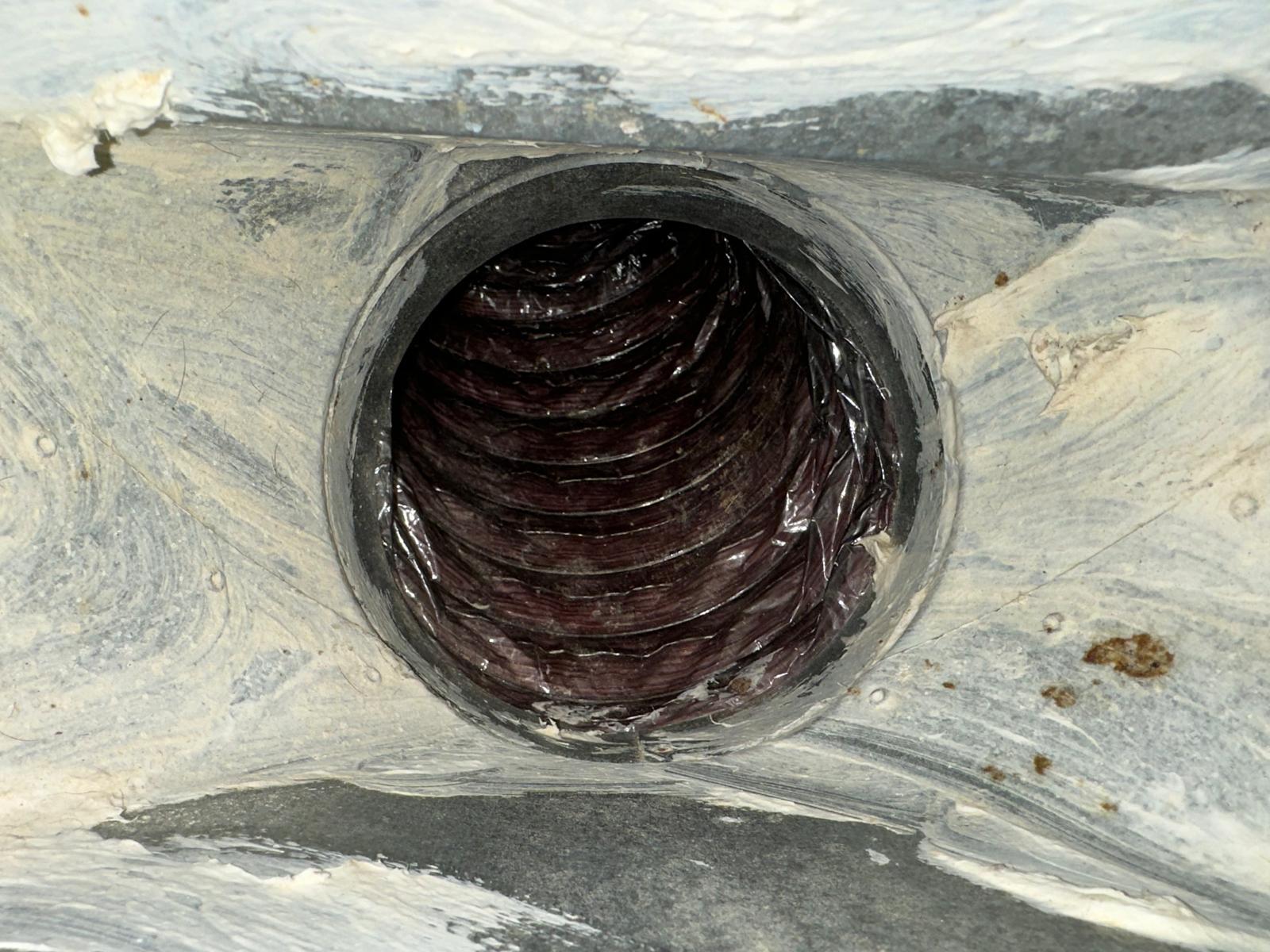 Air duct after cleaning Hollywood