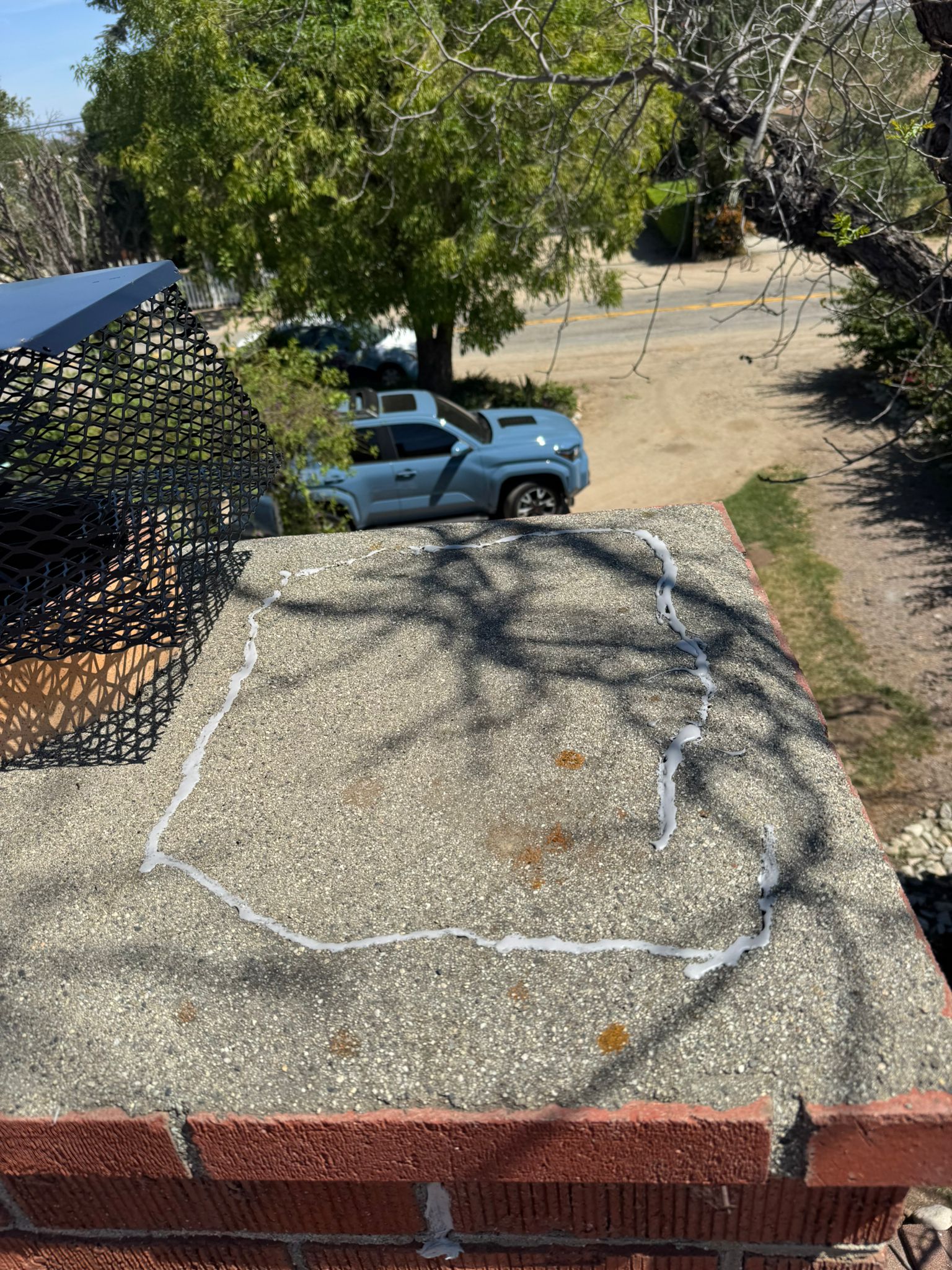 Chimney damage inspection Hollywood